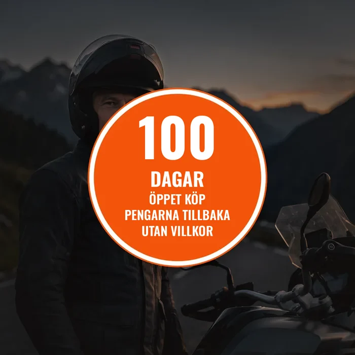 100 dagars öppet köp med pengarna tillbaka
